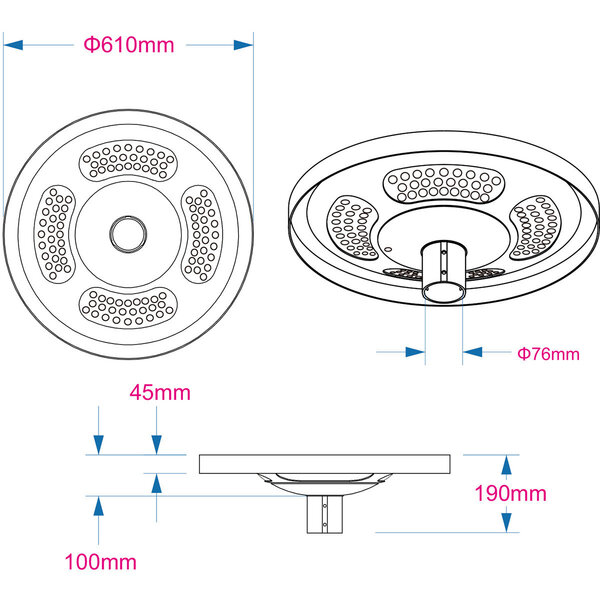 HLW LED LED Tuin Wandlamp Rinzu Drion - Dimbaar, Waterdicht IP65, 60W Neutraal Wit HLW LED LED Tuin Wandlamp Rinzu Drion - Dimbaar, Waterdicht IP65, 60W Neutraal Wit