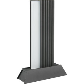 LED Vloerlamp Buiten - Warm Wit 11W - Antraciet Rechthoek LED Vloerlamp Buiten - Warm Wit 11W - Antraciet Rechthoek