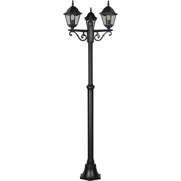 HLW LED Trion Zena LED Vloerlamp - Mat Zwarte Staande Buitenlamp met 3 Lichtpunten HLW LED Trion Zena LED Vloerlamp - Mat Zwarte Staande Buitenlamp met 3 Lichtpunten