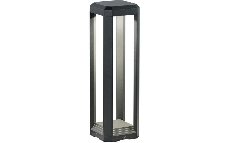 HLW LED LED Garden Floor Lamp 11W Warm White 2700K–3000K IP65 Waterproof Matte Anthracite