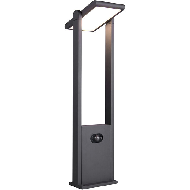 HLW LED LED Outdoor Wall Lamp & Floor Lamp with Sensor, 5W LED, Adjustable Beam Angle