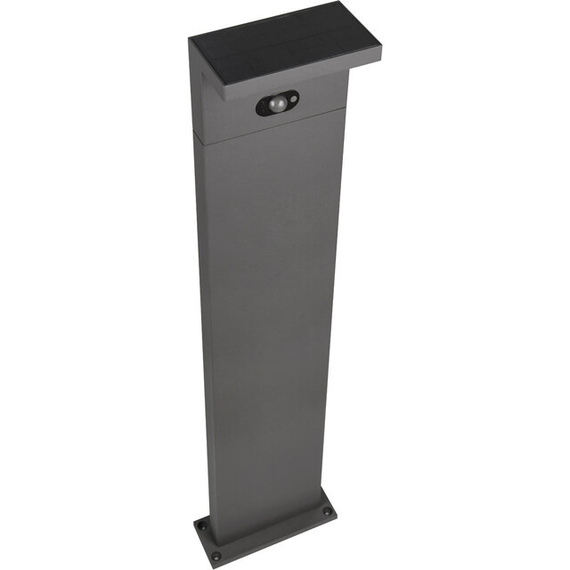 HLW LED LED Tuinverlichting - Staande Buitenlamp - Trion Delbi - 5W - Aanpasbare kleur - Antraciet - Gegoten Aluminium |