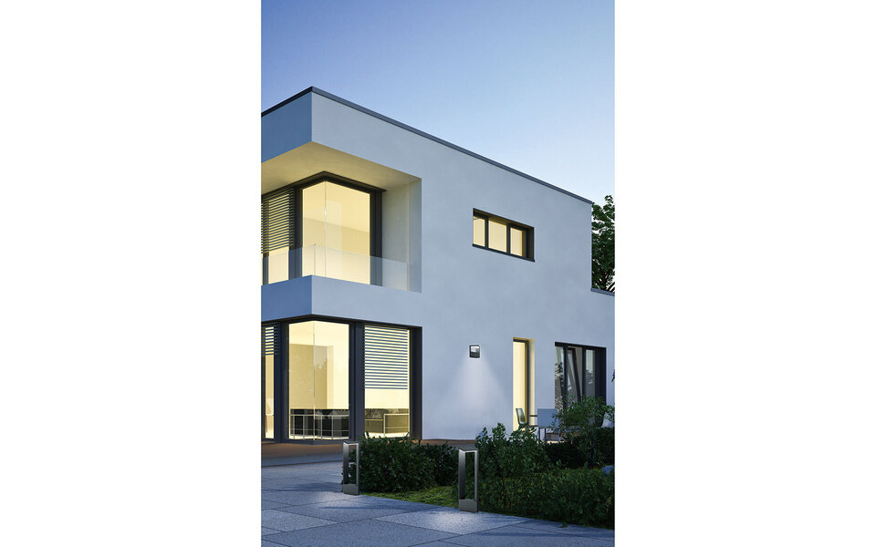 HLW LED LED Tuinverlichting - Staand Buitenlamp - Trion Gangy - 9W - Warm Wit 3000K - Waterdicht IP54 - Mat Antraciet - Aluminium HLW LED LED Tuinverlichting - Staand Buitenlamp - Trion Gangy - 9W - Warm Wit 3000K - Waterdicht IP54 - Mat Antraciet - Aluminium