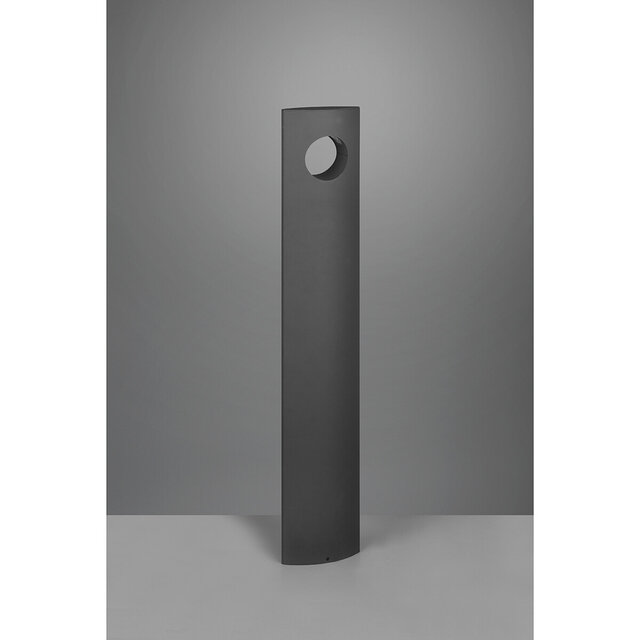 HLW LED LED Tuinverlichting - Staande Buitenlamp - Trion Katio XL - 5W - Warm Wit 3000K - Rond - Mat Antraciet - Aluminium | HLW LED LED Tuinverlichting - Staande Buitenlamp - Trion Katio XL - 5W - Warm Wit 3000K - Rond - Mat Antraciet - Aluminium |