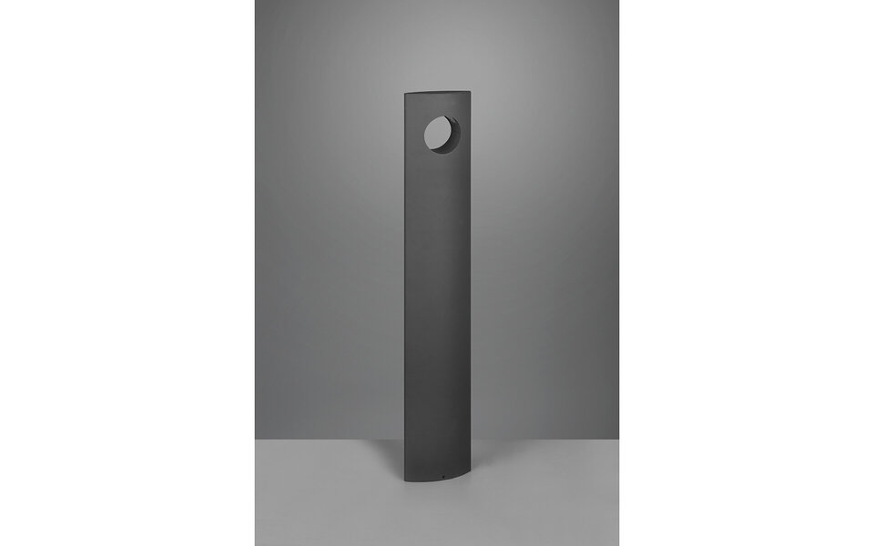 HLW LED LED Garden Floor Lamp 5W Warm White 2700K–3000K - White Floor Lamp & LED Outdoor Wall Lamp