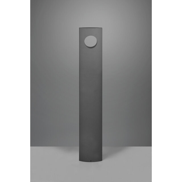 HLW LED LED Tuinverlichting - Staande Buitenlamp - Trion Katio XL - 5W - Warm Wit 3000K - Rond - Mat Antraciet - Aluminium | HLW LED LED Tuinverlichting - Staande Buitenlamp - Trion Katio XL - 5W - Warm Wit 3000K - Rond - Mat Antraciet - Aluminium |