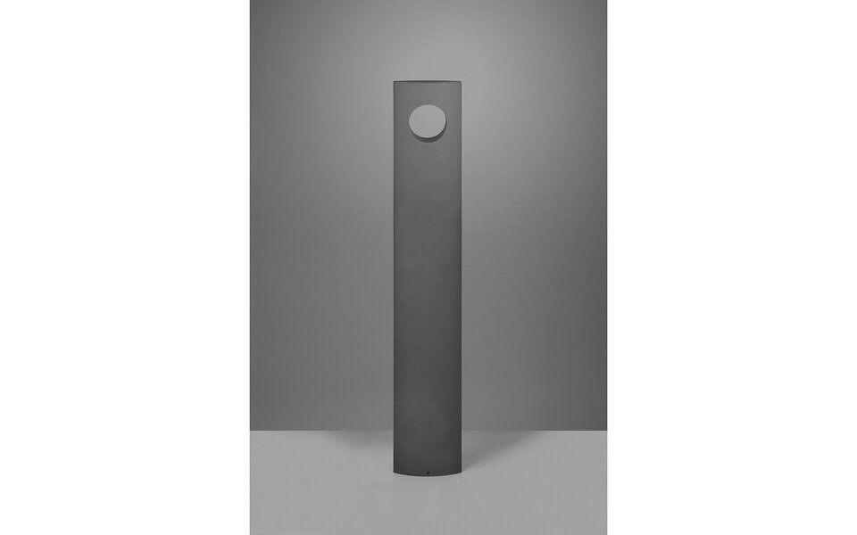 HLW LED LED Tuinverlichting - Staande Buitenlamp - Trion Katio XL - 5W - Warm Wit 3000K - Rond - Mat Antraciet - Aluminium | HLW LED LED Tuinverlichting - Staande Buitenlamp - Trion Katio XL - 5W - Warm Wit 3000K - Rond - Mat Antraciet - Aluminium |