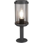 HLW LED LED Tuinverlichting - Staand - Buitenlamp - Trion Taniron - E27 Fitting - Spatwaterdicht IP44 - Mat Antraciet - Aluminium
