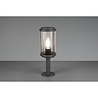 HLW LED LED Garden Wall Lamp & Floor Lamp - Waterproof IP44, Matte Anthracite, E27 Fitting