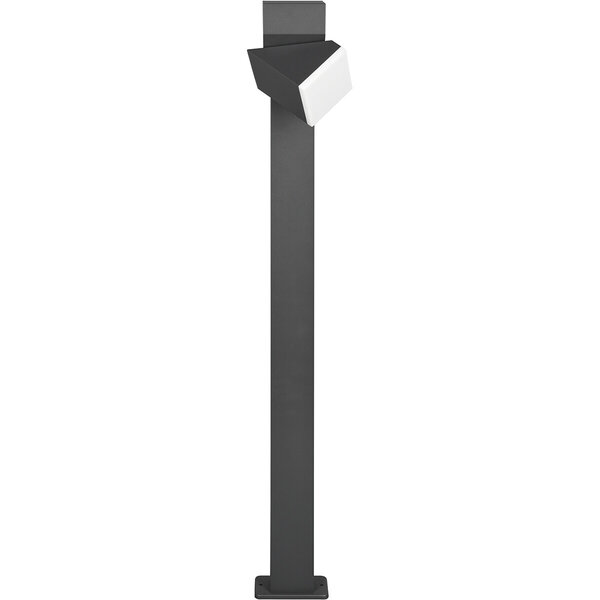 HLW LED LED Vloerlamp 7W Warm Wit 2700K–3000K | Witte Tuin Wandlamp met Verstelbare Beam Angle