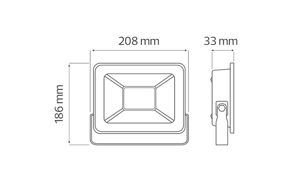 HLW LED LED Construction Lamp 50W - Waterproof LED Lamp with IP65 and Cool White 6000K HLW LED LED Construction Lamp 50W - Waterproof LED Lamp with IP65 and Cool White 6000K