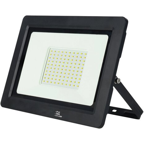Waterdichte LED Bouwlamp 100W - IP65, Koud Wit 6000K, Energiezuinig Waterdichte LED Bouwlamp 100W - IP65, Koud Wit 6000K, Energiezuinig