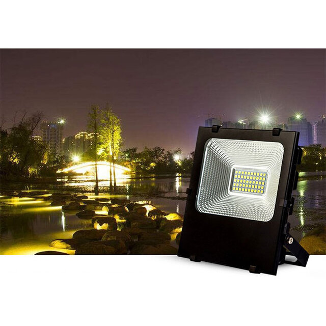 HLW LED LED Construction Lamp 150W - Waterproof White LED Lamp with Cool White 6000K and IP65