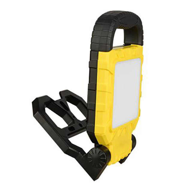 Verstelbare waterdichte LED bouwlamp met statief, 20W vermogen, 1450 lumen en koel wit licht 6400K Verstelbare waterdichte LED bouwlamp met statief, 20W vermogen, 1450 lumen en koel wit licht 6400K