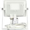 HLW LED LED Construction Lamp 20W with Sensor - Matte White Aluminum - Cool White 6400K