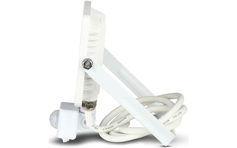 HLW LED LED Construction Lamp 30W with Sensor - Warm White 3000K - Matte White, IP65 LED Construction Lamp & Wall Lamp with Sensor HLW LED LED Construction Lamp 30W with Sensor - Warm White 3000K - Matte White, IP65 LED Construction Lamp & Wall Lamp with Sensor