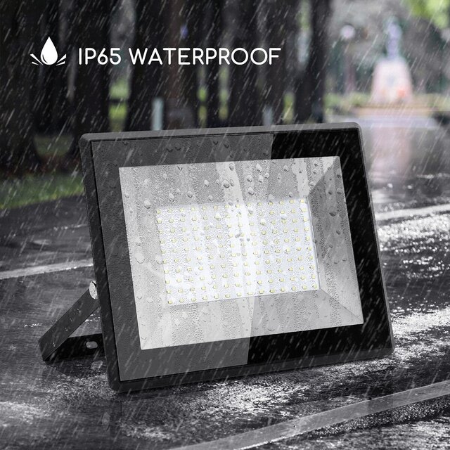 Velvalux Velvalux Glowlit LED Bouwlamp - Waterdicht IP65, Koud Wit 6000K, Flikkervrij & Modern Design