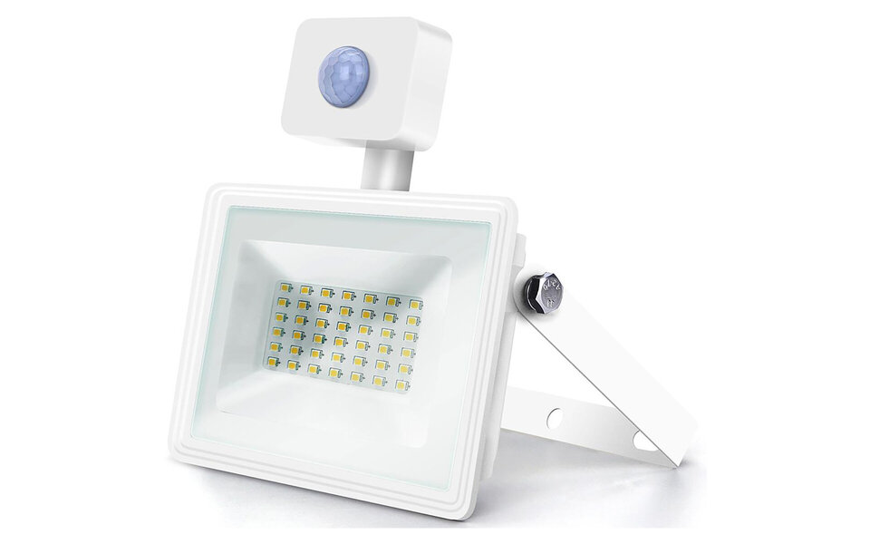 HLW LED LED Construction Lamp 30W with Sensor - IP65 Waterproof LED Construction Lamp Neutral White HLW LED LED Construction Lamp 30W with Sensor - IP65 Waterproof LED Construction Lamp Neutral White