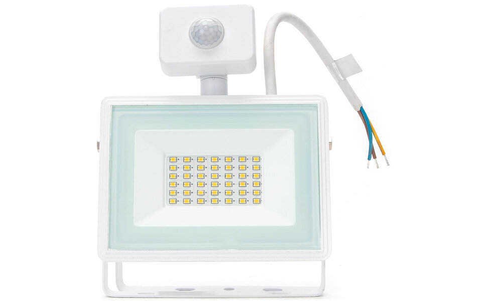 HLW LED LED Construction Lamp 30W with Sensor - IP65 Waterproof LED Construction Lamp Neutral White HLW LED LED Construction Lamp 30W with Sensor - IP65 Waterproof LED Construction Lamp Neutral White