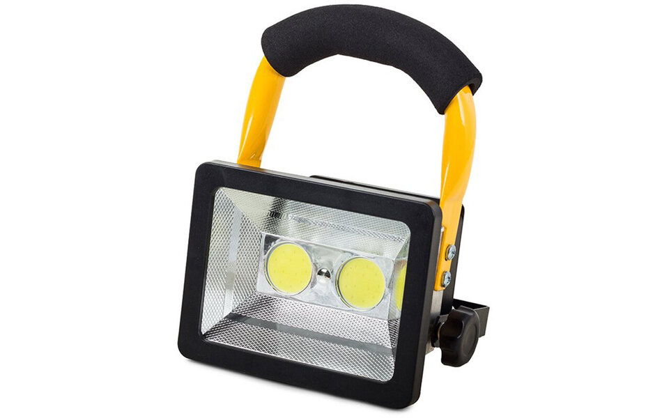 HLW LED Waterproof Adjustable LED Construction Lamp with COB LED, IP65 & Cool White 6000K HLW LED Waterproof Adjustable LED Construction Lamp with COB LED, IP65 & Cool White 6000K