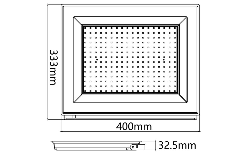 Velvalux LED Bouwlamp Velvalux Glowlit 200W - Waterdicht IP65, Neutraal Wit, Flikkervrij