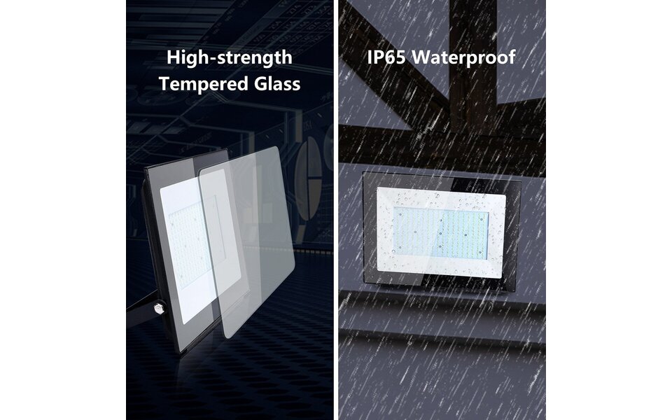 Velvalux LED Construction Lamp & LED Wall Lamp with Sensor - Waterproof IP65 - Cool White 6500K Velvalux LED Construction Lamp & LED Wall Lamp with Sensor - Waterproof IP65 - Cool White 6500K