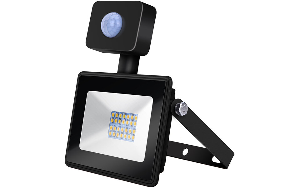 HLW LED LED Construction Lamp 20W with Sensor - Waterproof Black & White LED Construction Lamp IP65 HLW LED LED Construction Lamp 20W with Sensor - Waterproof Black & White LED Construction Lamp IP65