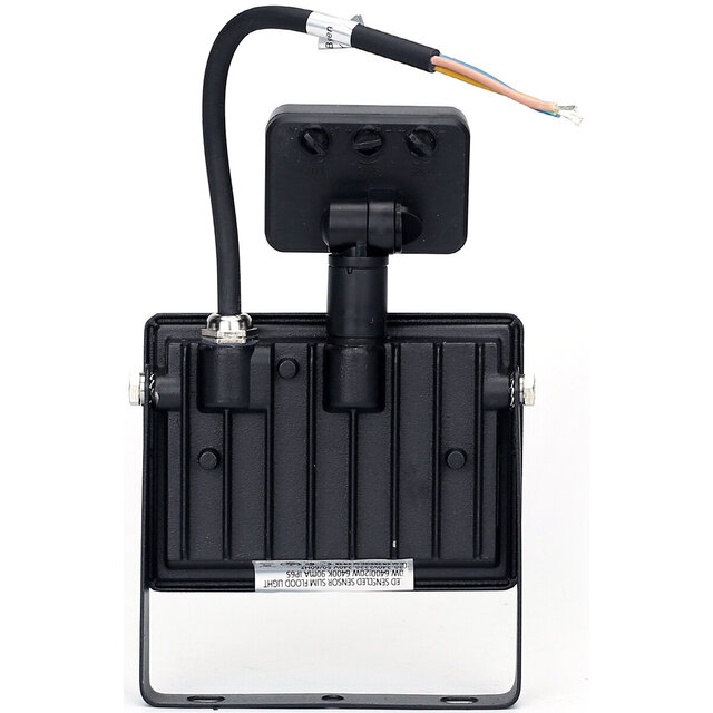 HLW LED LED Construction Lamp 20W with Sensor - Waterproof Black & White LED Construction Lamp IP65 HLW LED LED Construction Lamp 20W with Sensor - Waterproof Black & White LED Construction Lamp IP65