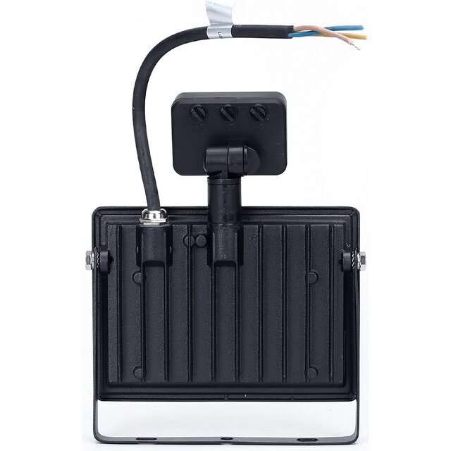 HLW LED Waterproof LED Construction Lamp & Wall Lamp with Sensor - Cool White 6000K, IP65, 30 Watt