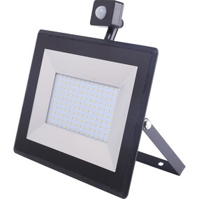 LED Bouwlamp & Wandlamp met Sensor | Zwart & Wit IP65 LED Bouwlamp & Wandlamp met Sensor | Zwart & Wit IP65