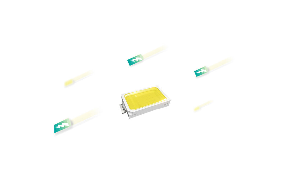 HLW LED LED Construction Lamp, Black & White Wall Lamp with Sensor, IP65 Waterproof, Cool White 6000K