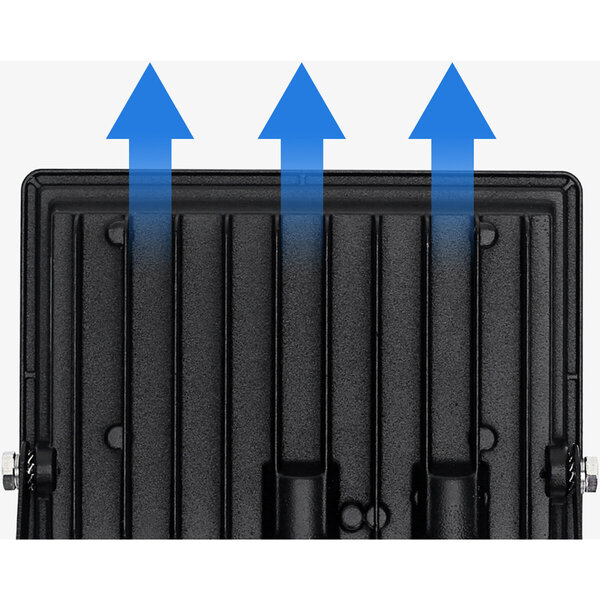 HLW LED Waterdichte LED Bouwlamp 10W IP65 - Zwarte & Witte Vloerlamp Koud Wit 6000K HLW LED Waterdichte LED Bouwlamp 10W IP65 - Zwarte & Witte Vloerlamp Koud Wit 6000K