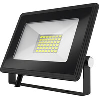 LED Bouwlamp 30W IP65 Waterdicht - Zwart & Wit - Koud Wit 6000K LED Bouwlamp 30W IP65 Waterdicht - Zwart & Wit - Koud Wit 6000K