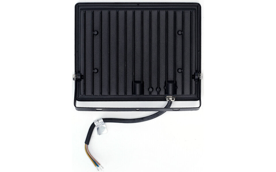 HLW LED LED Construction Lamp 50 Watt IP65 - Waterproof Black & White LED Lamp with Neutral White Light