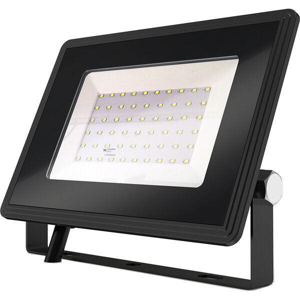 HLW LED Waterdichte LED Bouwlamp 50W IP65 - Zwart & Wit - Helder Koud Wit 6000K HLW LED Waterdichte LED Bouwlamp 50W IP65 - Zwart & Wit - Helder Koud Wit 6000K