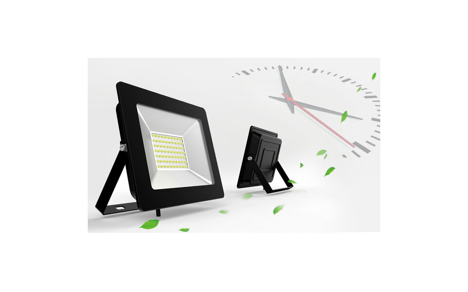 HLW LED Waterdichte LED Bouwlamp IP65 - Zwart & Wit Mat - Koud Wit 6000K LED Lamp HLW LED Waterdichte LED Bouwlamp IP65 - Zwart & Wit Mat - Koud Wit 6000K LED Lamp