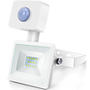 LED Bouwlamp 10W met Sensor | Waterdicht IP65 - Koud Wit 6400K LED Bouwlamp 10W met Sensor | Waterdicht IP65 - Koud Wit 6400K