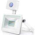 LED Construction Lamp & Wall Lamp with Sensor, IP65 Waterproof, Cool White 6000K – 20W LED Lamp