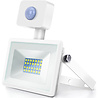 LED Bouwlamp & Wandlamp met Sensor – Waterdicht IP65, Koud Wit 6000K Buitenverlichting