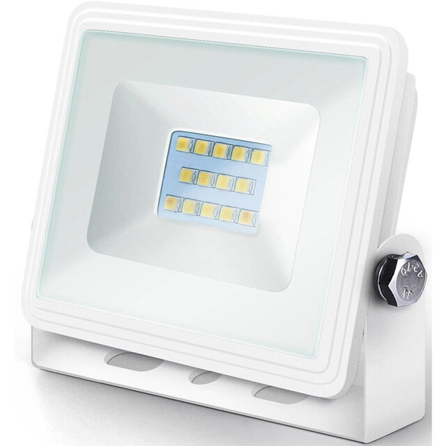 Waterdichte LED Bouwlamp 10W - Neutraal Wit & IP65 Buitenverlichting