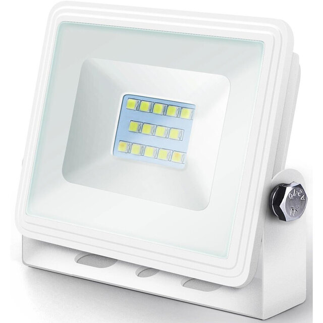 LED Bouwlamp 10W Waterdicht IP65 - Koud Wit 6000K Buitenverlichting