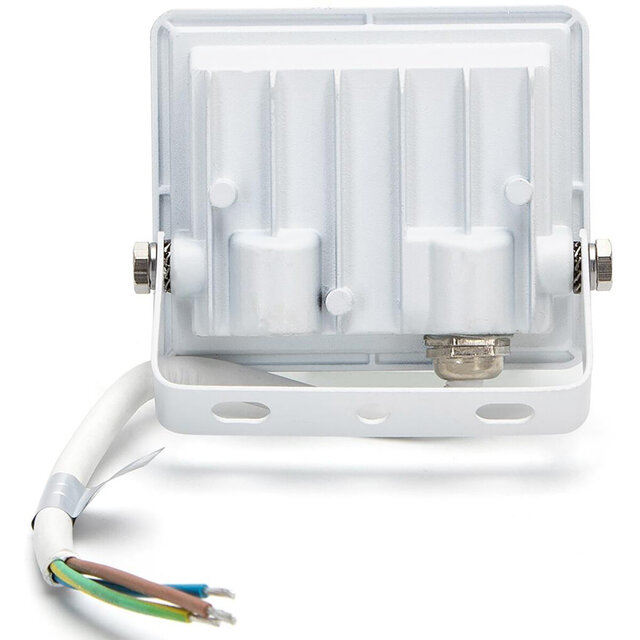 HLW LED Waterdichte LED Bouwlamp 10W - Witte LED Lamp IP65, Koud Wit 6000K