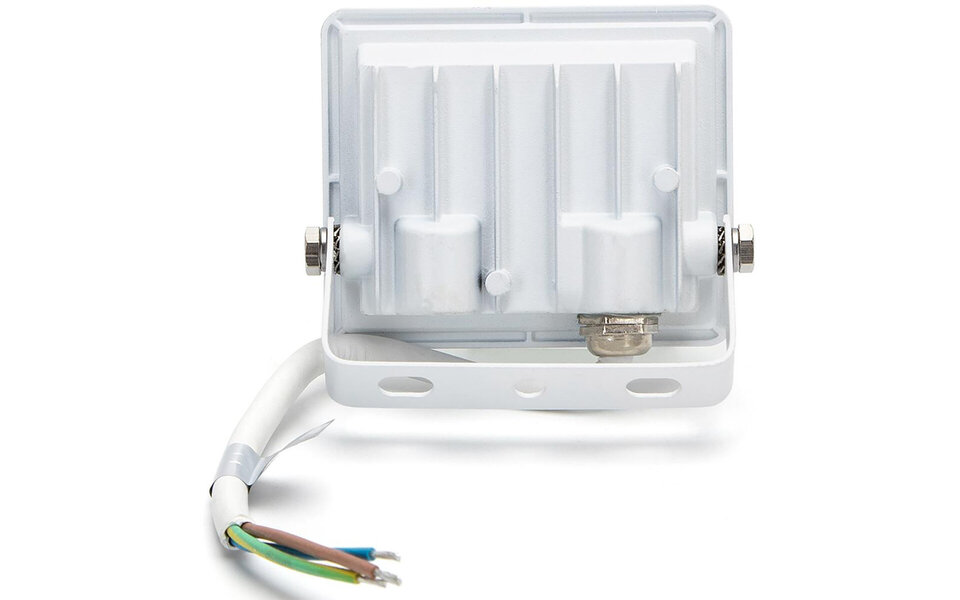 HLW LED Waterproof LED Construction Lamp 10W - White LED Lamp IP65, Cool White 6000K