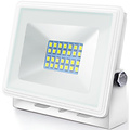 LED Bouwlamp 20W - Waterdicht IP65 Mat Wit, Koud Wit 6000K LED Lamp
