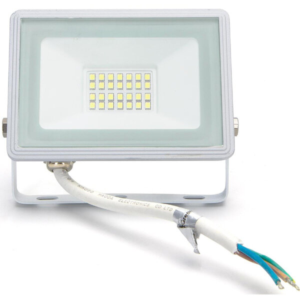 HLW LED LED Bouwlamp 20W - Waterdicht IP65 Mat Wit, Koud Wit 6000K LED Lamp HLW LED LED Bouwlamp 20W - Waterdicht IP65 Mat Wit, Koud Wit 6000K LED Lamp