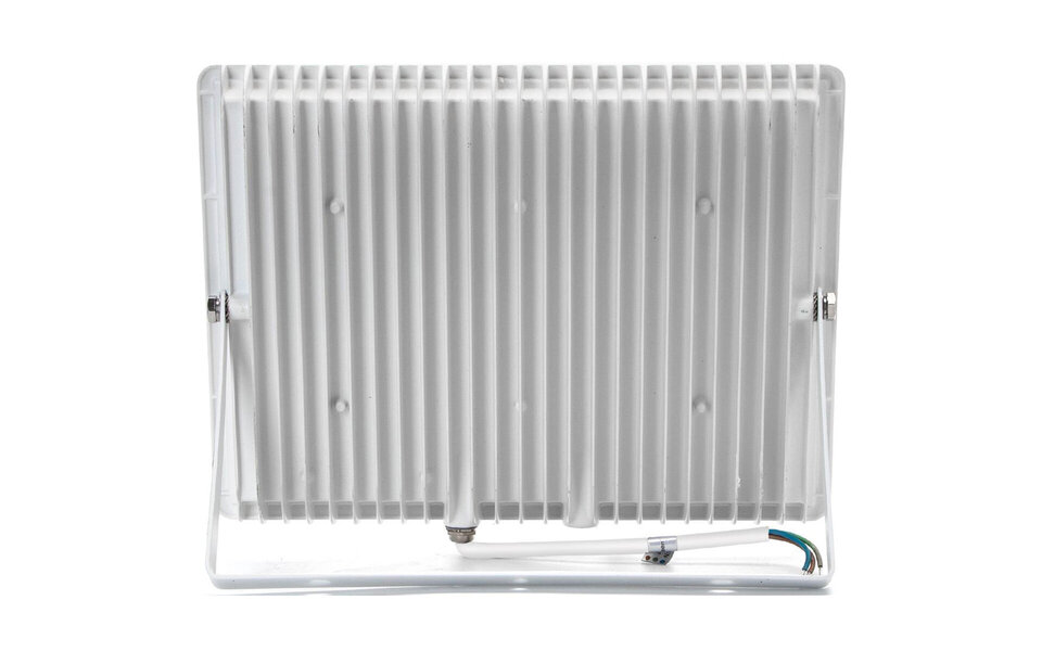 HLW LED LED Bouwlamp 100W Waterdicht IP65 - Witte Vloerlamp Koud Wit 6000K