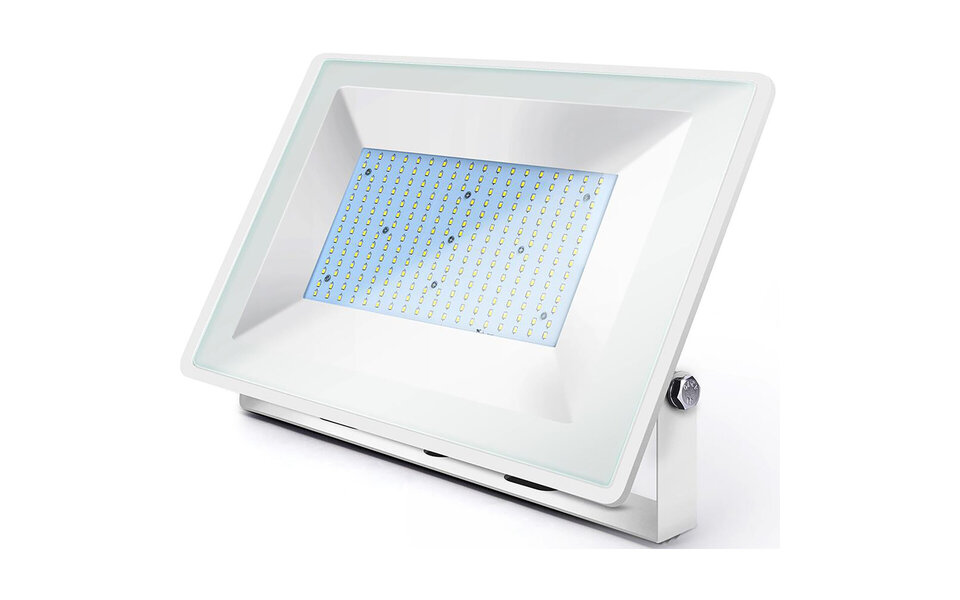 HLW LED LED Bouwlamp 200W - Waterdichte Witte Vloerlamp IP65 - Koud Wit 6000K