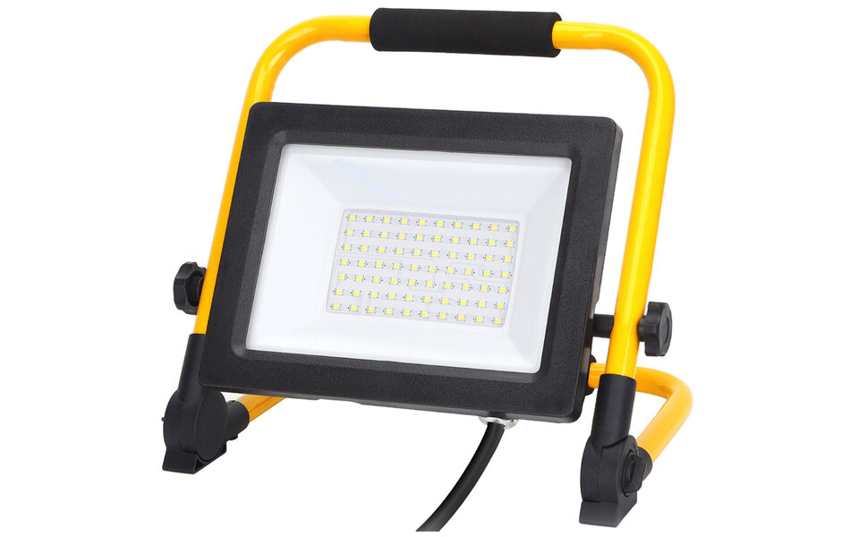 HLW LED Waterproof Adjustable LED Construction Lamp - Cool White 6000K Daylight White