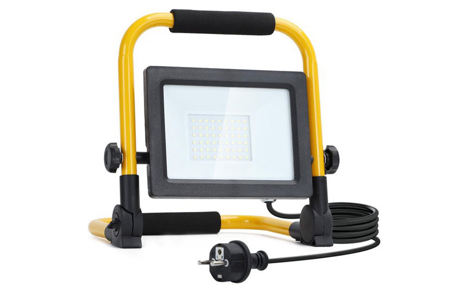 HLW LED Waterdichte Verstelbare LED Bouwlamp 30W - Koud Wit 6000K Daglicht