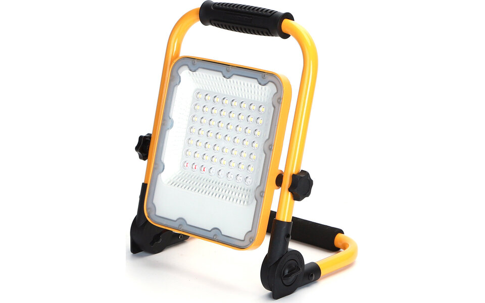 HLW LED Dimmable and Adjustable LED Construction Lamp on Battery - Waterproof IP65 Cool White 6500K HLW LED Dimmable and Adjustable LED Construction Lamp on Battery - Waterproof IP65 Cool White 6500K